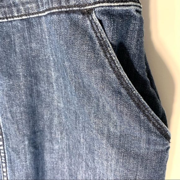 SOLD Universal Thread Denim Bib Dress - Picture 6 of 11